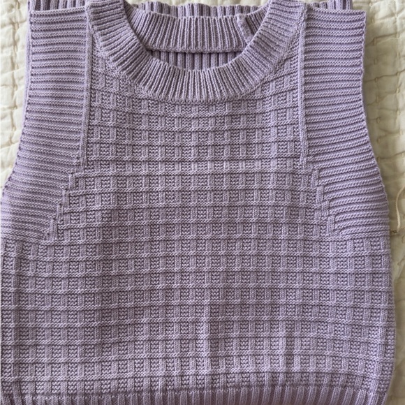 Lumière 100% Cotton Lavender Mini Dress NWT Size Medium - Picture 4 of 8